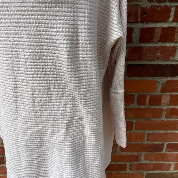 We the Free Ivory Turtleneck Slouch Long Ottoman Sweater Sz Small S - Picture 12 of 15